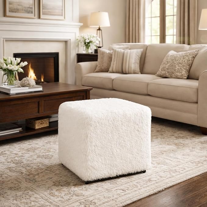 White Faux Fur