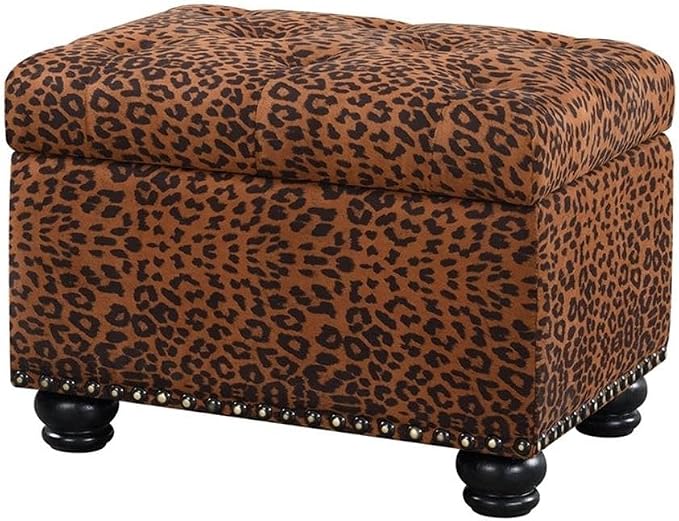 Forest Leopard Print Fabric