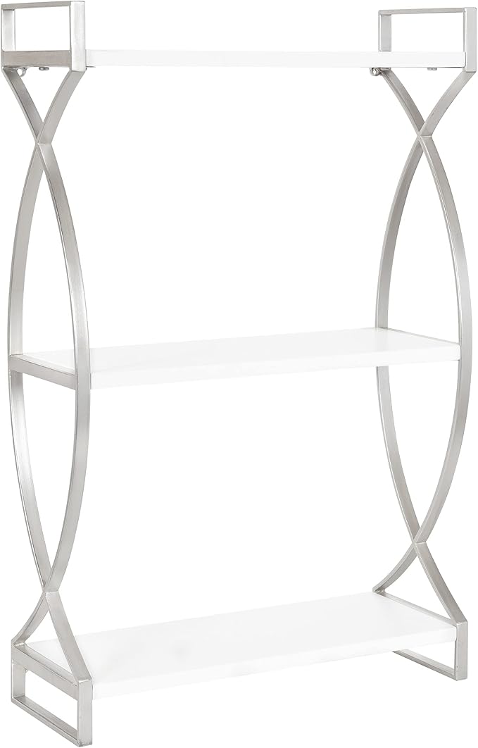 Silver/White