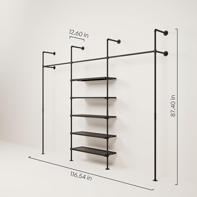 5 x Metal Shelf
