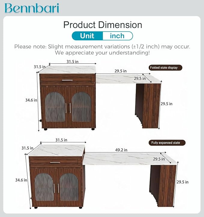 Walnut & Marble-grain