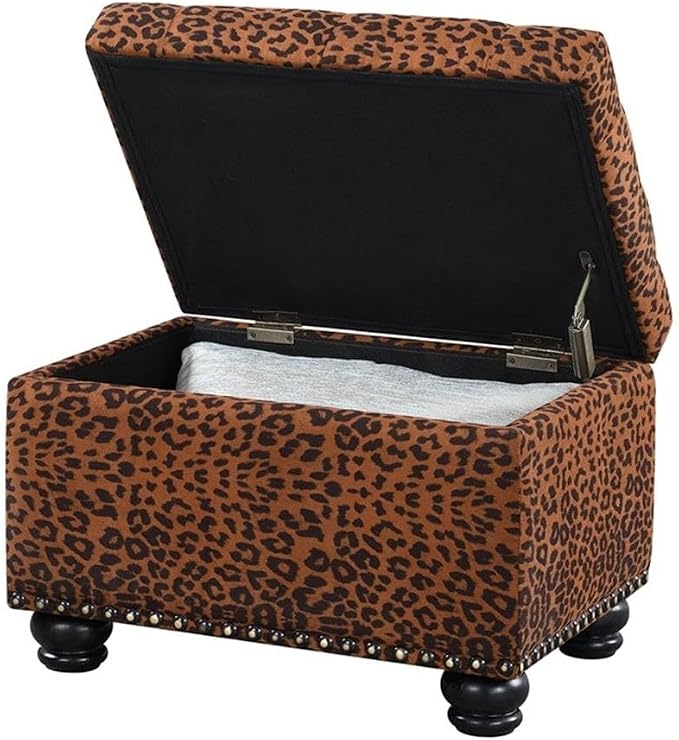 Forest Leopard Print Fabric