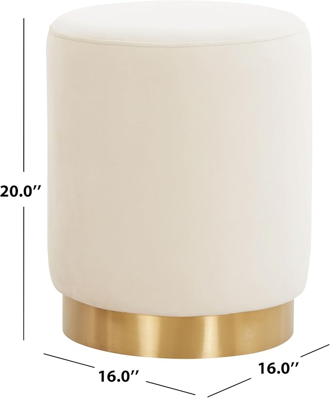Cream/Brass