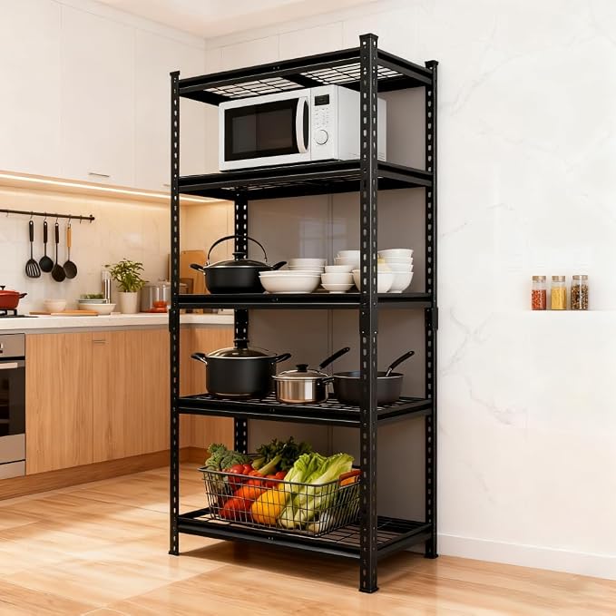 5-tier 36''w X 18''d X 72''h