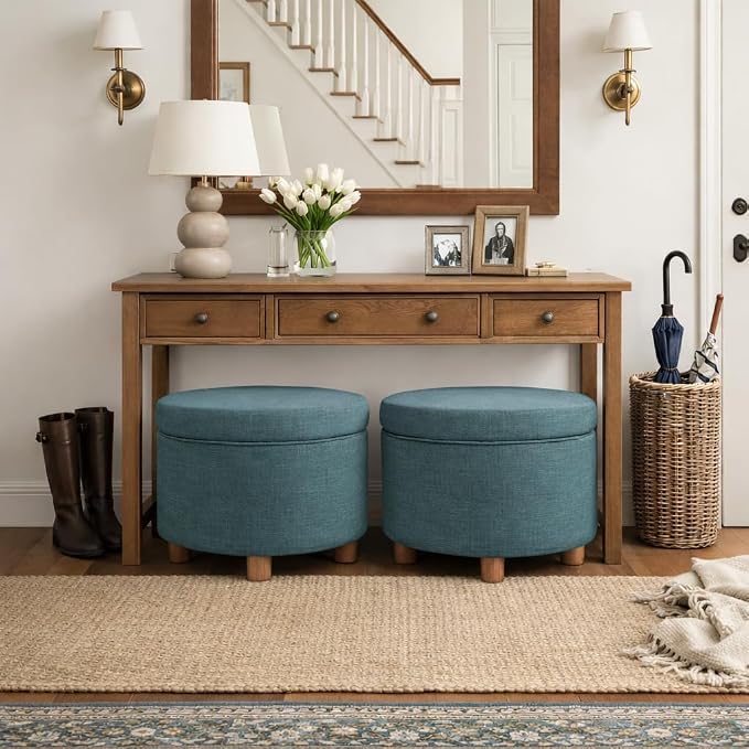 Teal Linen