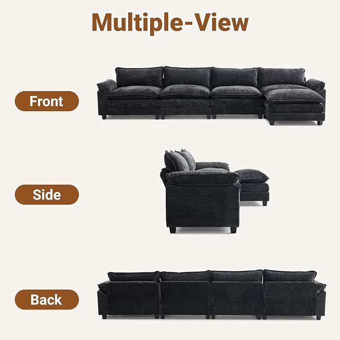 Chenille Black