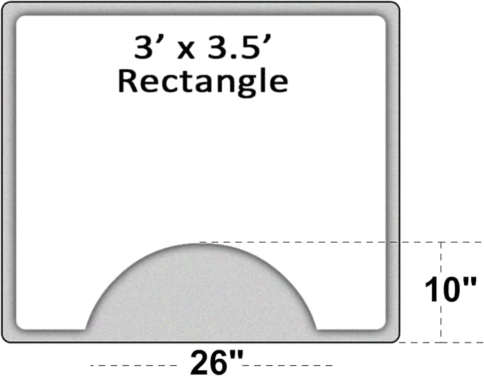 Taupe Rectangle
