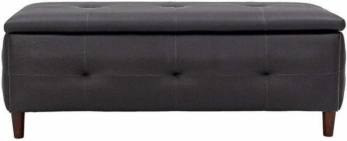Black Leather-like Fabric