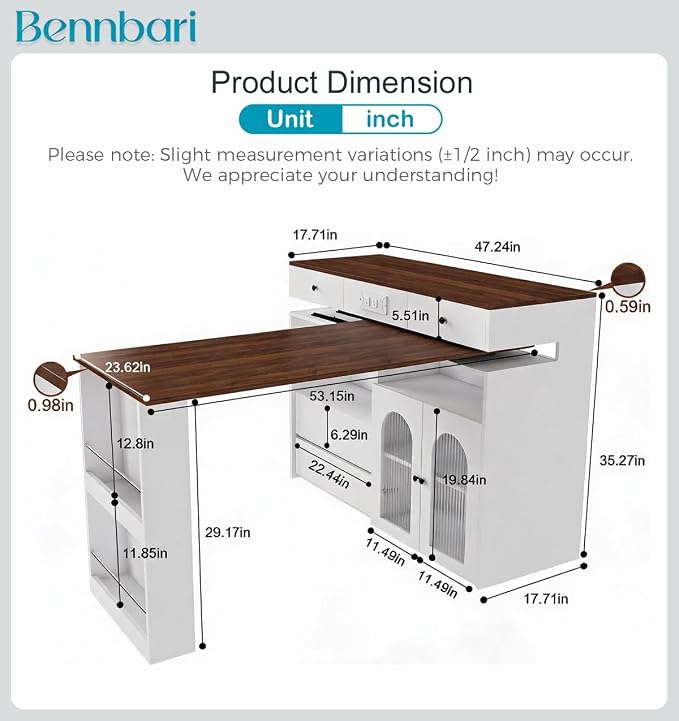 White & Walnut Veneer