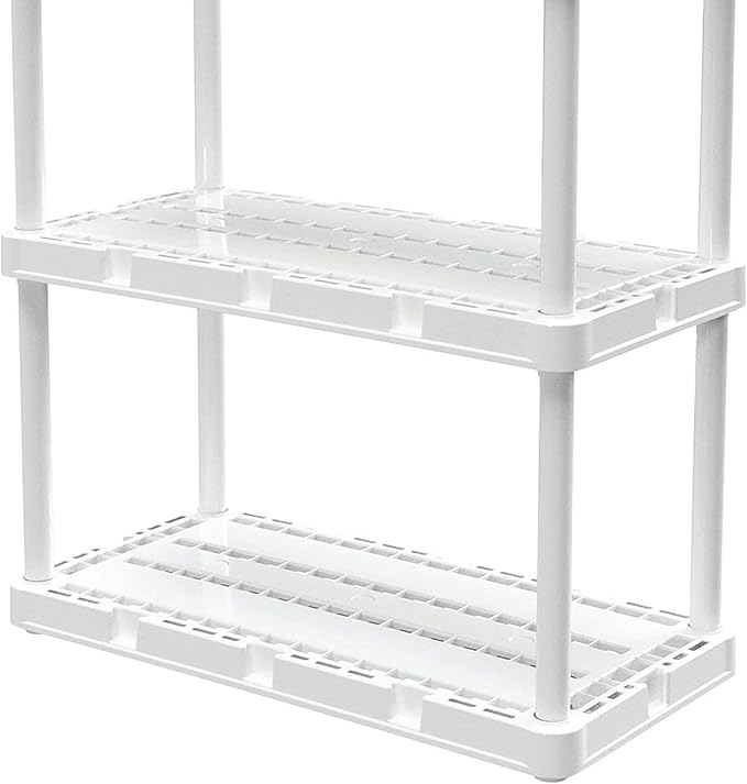 4 Shelf - White