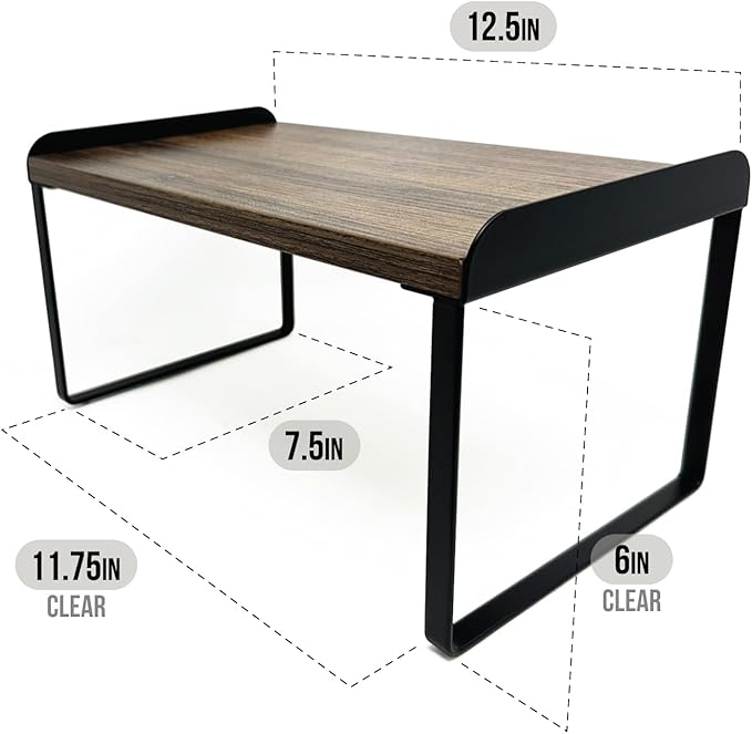 Black + Walnut Brown