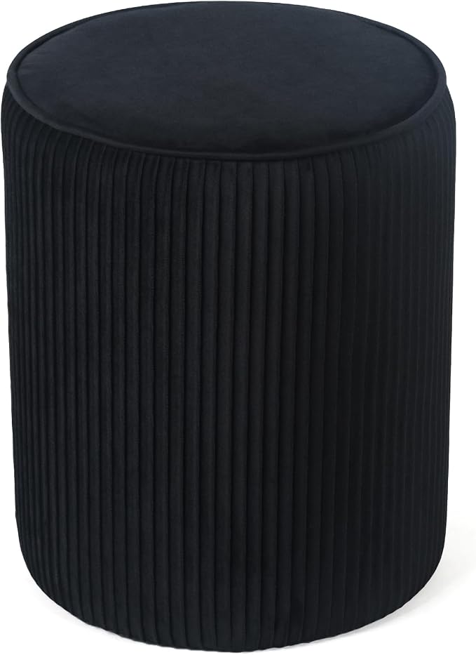 Black Striped Velvet