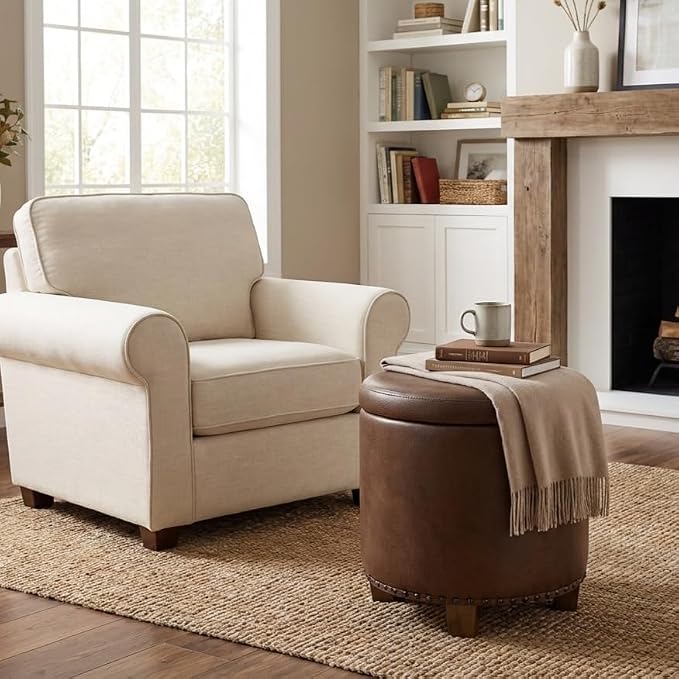 Brown Faux Leather
