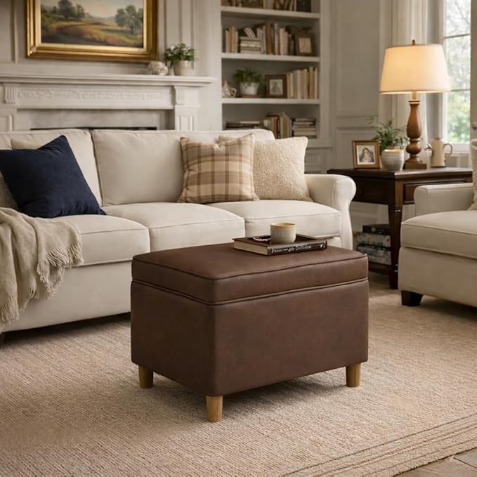 Brown Faux Leather