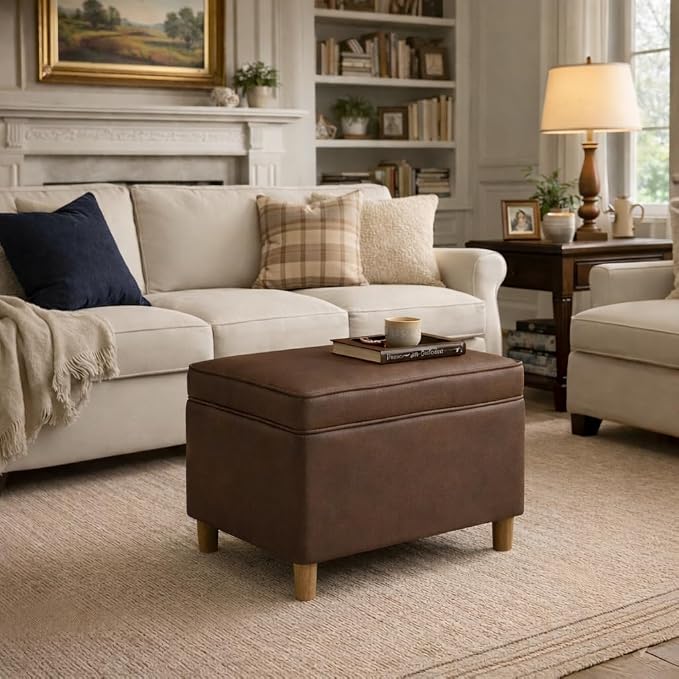 Brown Faux Leather