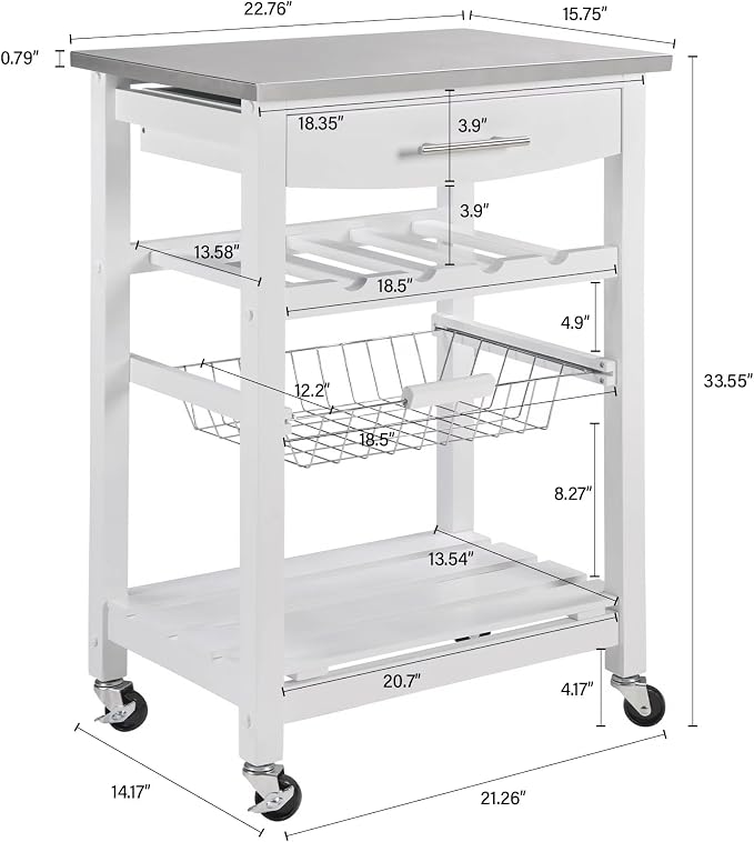 22-inch White