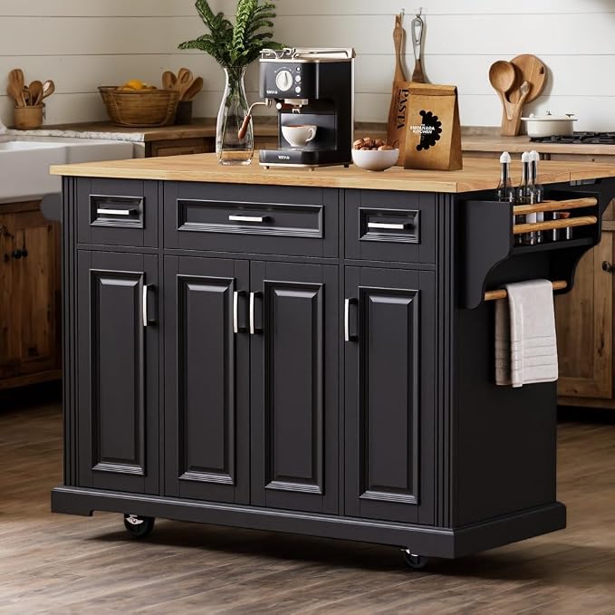 3 Drawers-black