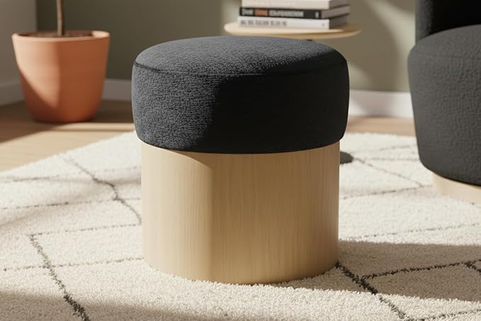 Black / Natural Finish
