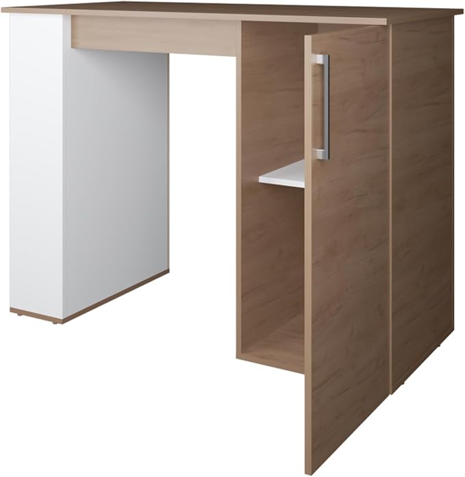White + Light Oak