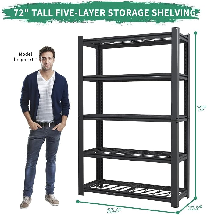 72h*35w*16d+ 5 Tier
