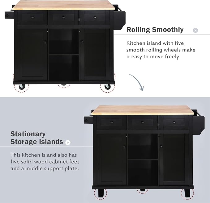 Rubber Wood Black
