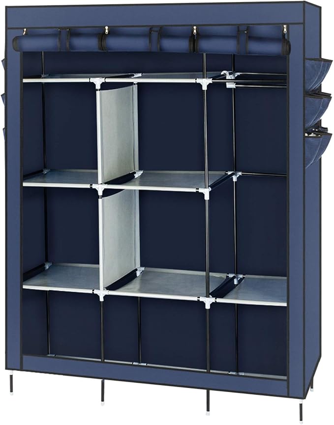 127x45x175cm, Dark Blue-l