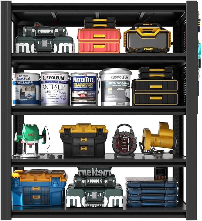 72h*47w*24d+ 5 Tier + Pegboard