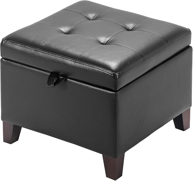 Style2 Faux Leather Black