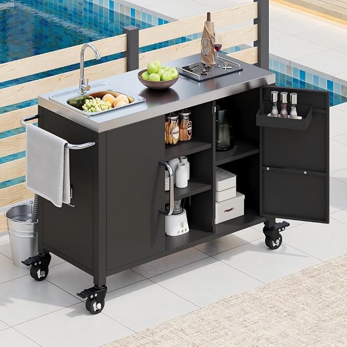Black +304 Stainless Steel Sink