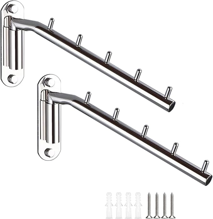 10.24inch 2 Pcs Hanger Rack - Silver