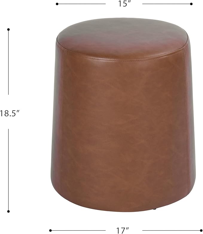 Chestnut Faux Leather