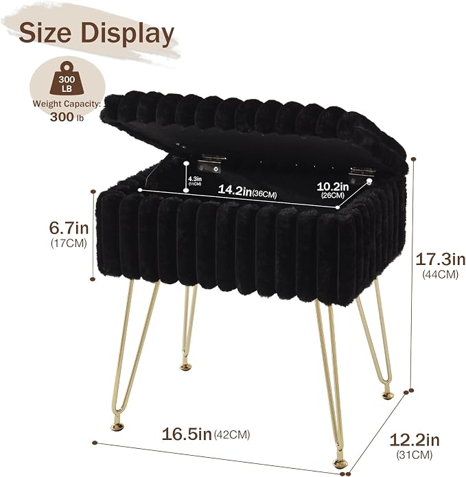 Black-with Storage