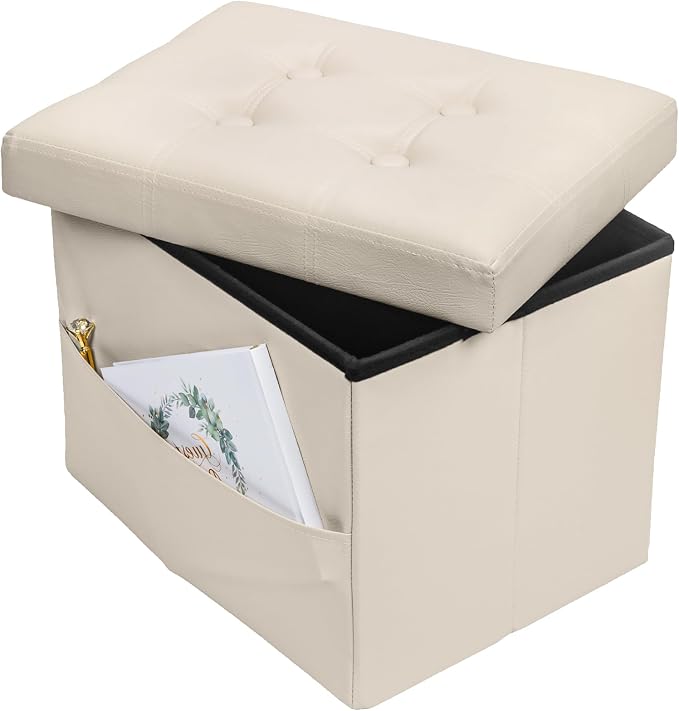 Beige-with Side Pockets.