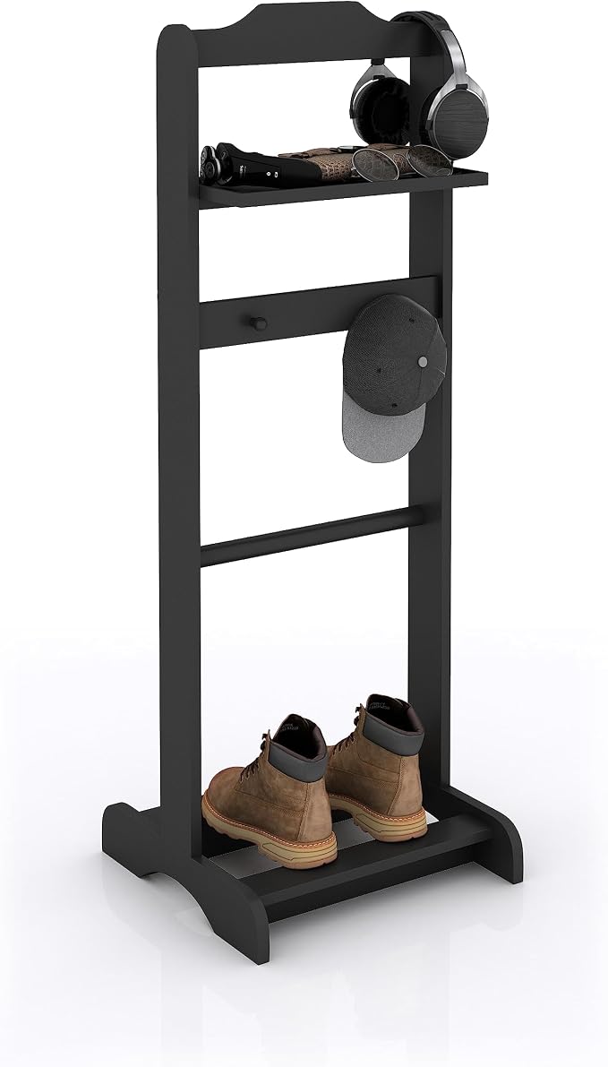 Black with Tray