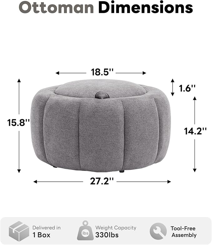 Dark Gray-chenille