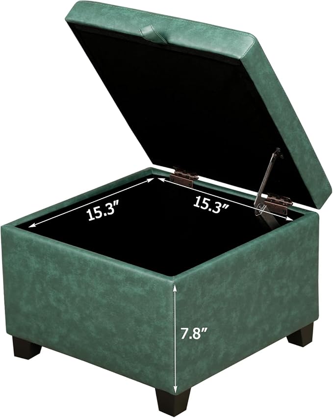 Dark Green With Black Wood Legs