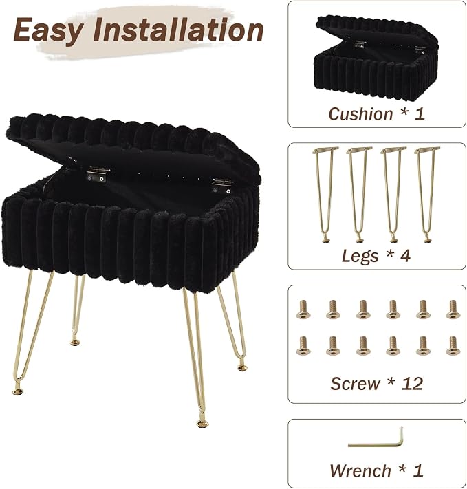 Black-with Storage