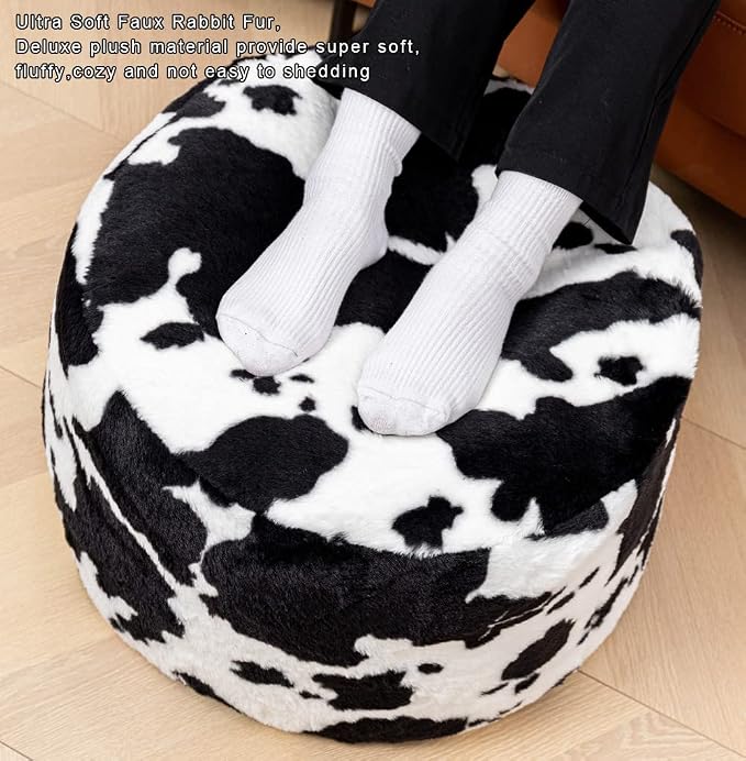 Black Cow Printed