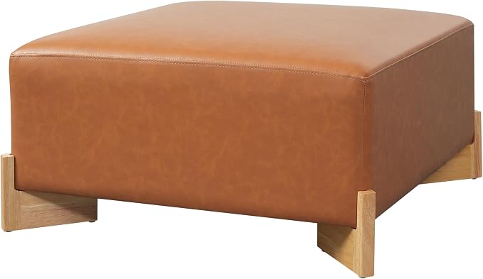 Brown + Tan/Pu Leather