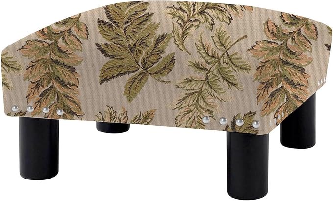 Tan Floral Jacquard