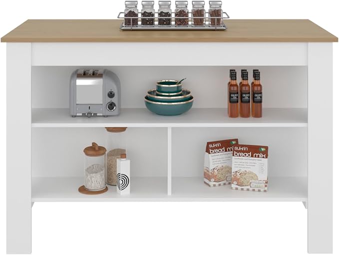 White + Light Oak