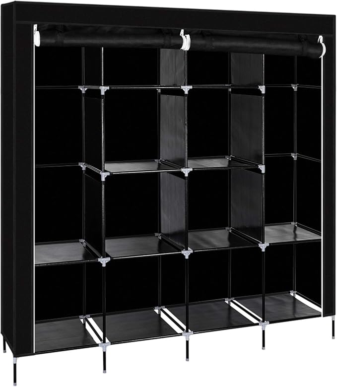 169.5x44x181.5cm, Black-k