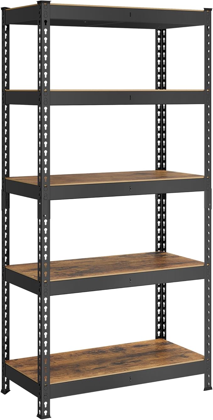 Black + Rustic Brown