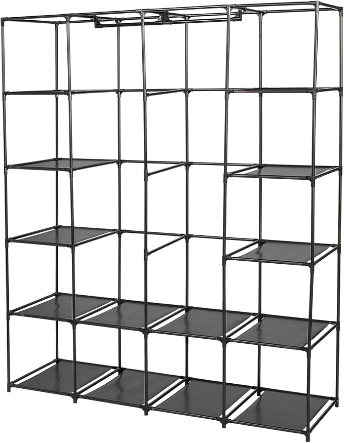 141x47x168cm, Black-j