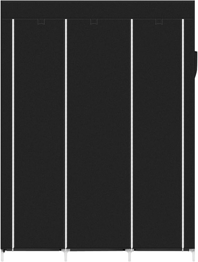 130x45x167cm, Black-c