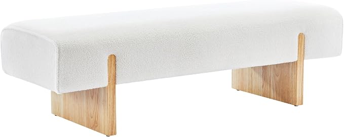 White Boucle Fabric