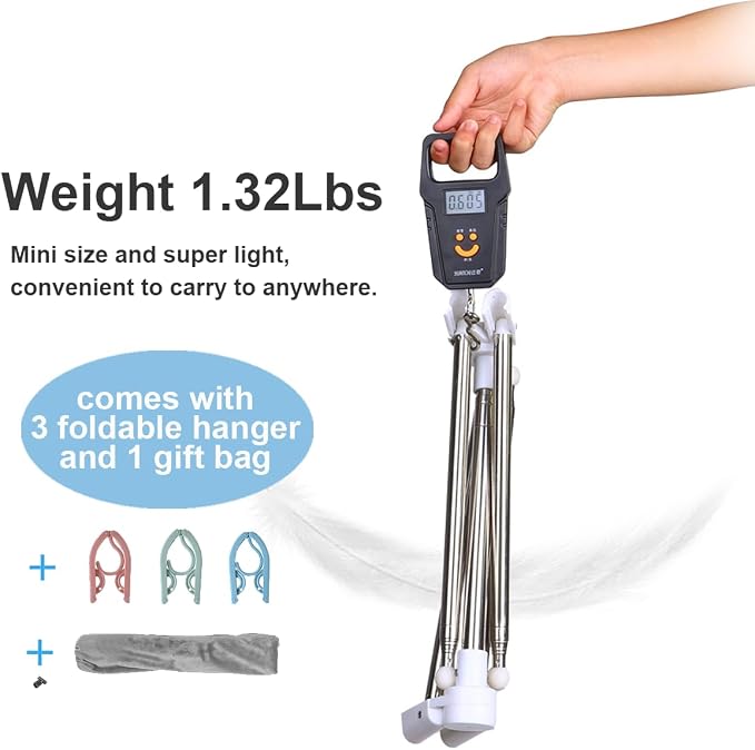 White+3 Foldable Hangers