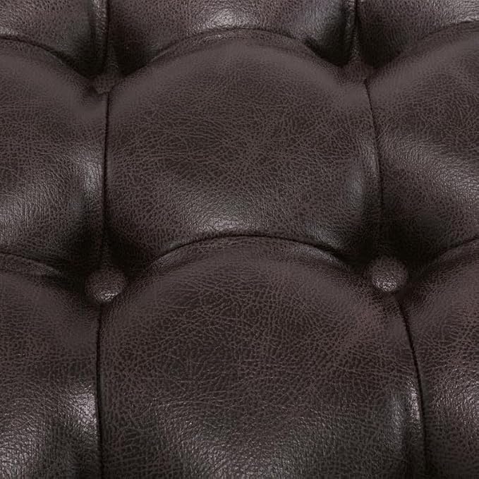 Brown Faux Leather
