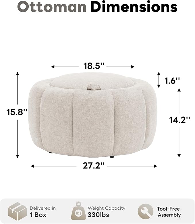 Beige-chenille