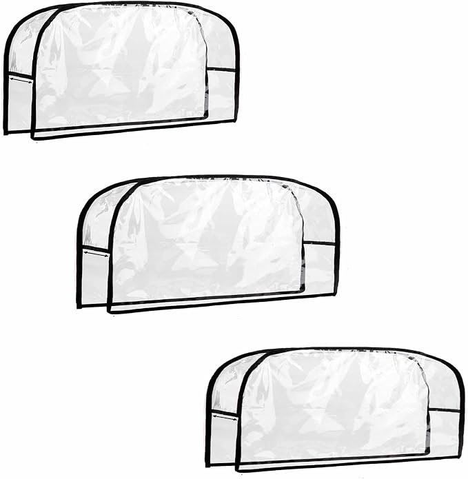 Rounded Three-piece Set With Black Edges